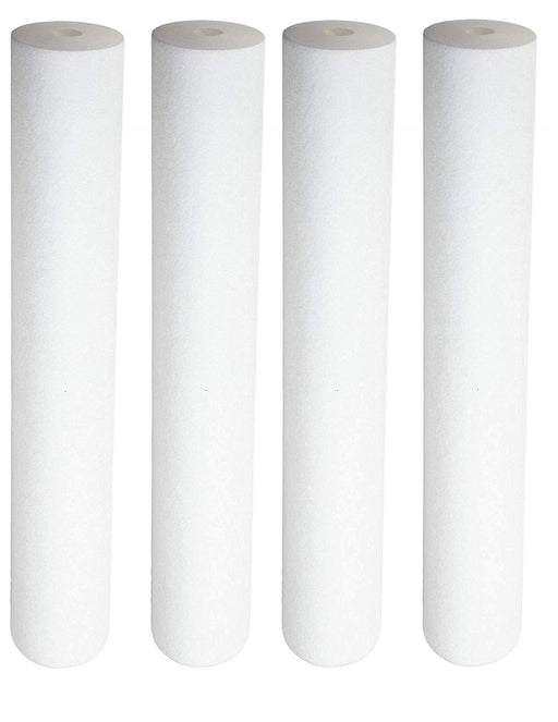 CFS Dual Gradient Sediment Filter – 4 Pack – 25/1 Micron – 20" x 4.5" – Fits DGD-2501-20