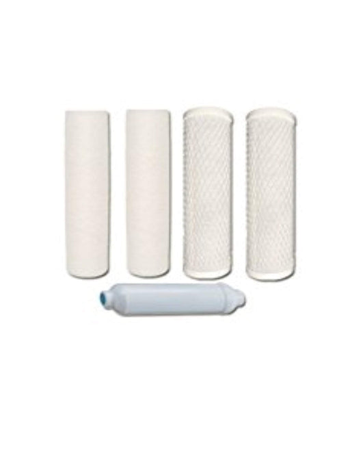 CFS – Replacement Water Pre & Post Filter Set includes Sediment, Carbon Block, GAC Inline Cartridges Compatible with Purwater PW-RO4L Models – 1/4 Quick Connect – Reverse Osmosis Replacement Kit
