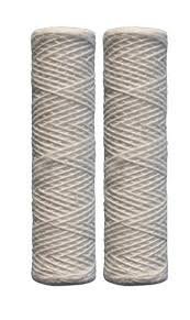 CFS – 2 Pack Polyester String-Wound Depth Replacement Sediment Water Filter Cartridges Compatible with GWT-PE-10P-5 Models – Whole House Replacement Filter Cartridge – 5 Micron – 10" x 2.5"