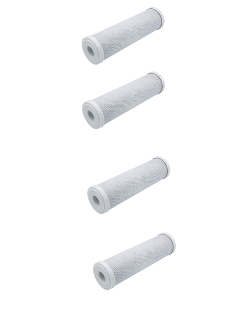 CFS Carbon Block Filters – 4 Pack – 10" – Fits Puromax PC4 RO Units