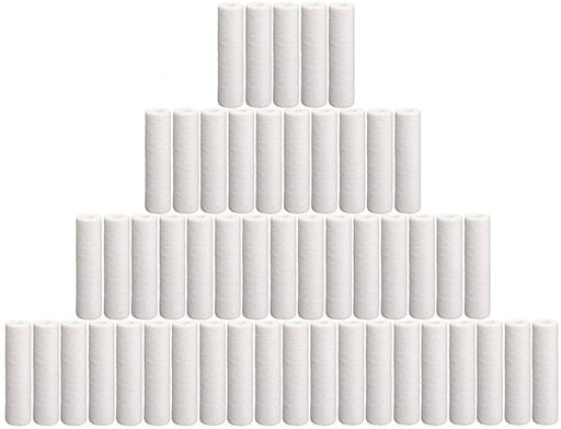 CFS – 50 Pack Whole House Sediment Water Filter Cartridges Compatible with PX05-9-78 Models – Remove Bad Taste & Odor – Whole House Replacement Water Filter Cartridge – 5 Micron - 10" x 2.5", White