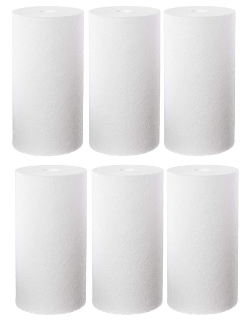CFS Spun Polypropylene Filters – 6 Pack – 10" x 4-1/2" – Fits DGD-7525