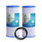 CFS Pleated High Flow Water Filter – 2 Pack with O-Rings – Fits AO-WH-PREL-RP, HDX4PF4