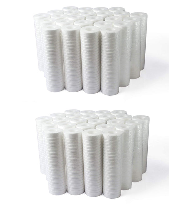 CFS Grooved Sediment Filters – 50 Pack – 5 Micron – 10" x 2.5" – Fits AP110, WHCF-GD05