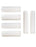 CFS Grooved Sediment Filter Cartridges – 6 Pack – 5 Micron – 10" x 2.5" – Fits AP110