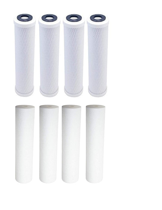 CFS Replacement Filter Kit – Carbon Block & Sediment – Fits Krystal Pure KR10