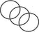CFS – Pack of 3, Premium O-Ring Compatible with GHPT-10 Models – Replacements fo