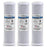 Hydronix HX-CB-25-1005/3 Coconut Carbon Block Filters – 3 Pack – 5 Micron – 2.5" x 10"