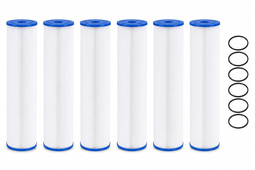 CFS Pleated Sediment Filter – 5 Micron – 20" – Fits ECP5-BB, AP810-2, HDC3001