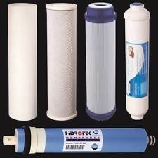 CFS Purenex 1C-1GAC-1S-1I-1M100 Compatible Reverse Osmosis RO Filter Replacement Set with 100 GPD Membrane