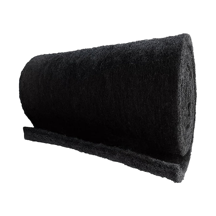 CFS – Pack of 1, Cut to Fit Carbon Infused Filter Pad Media for Clean & Clear Fish Tank and Ponds – Fresh & Filtered Water for Aquariums – Charcoal Filter Pads – Black – 10.5" x 72"