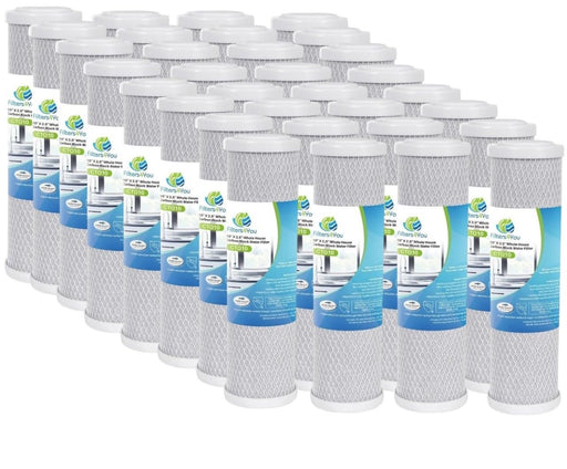CFS Carbon Block Water Filters – 32 Pack – 10" – Fits GE GXWH04F