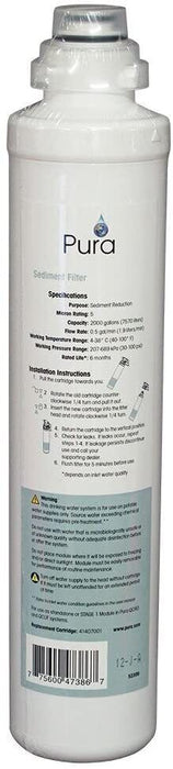 Pura Platinum QCRO Complete Replacement Filter Kit 50 GPD