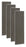 CFS – Carbon Activated Pre-Filter Compatible with FLT4825 HEPA Filter, AC4800 Series, Filter B Models – Fresh & Filtered Air for Indoor – Charcoal Air Filter Sheet – 4.8"x15.75" – Black