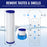 CFS Pleated Sediment Filter – 5 Micron – 20" x 4.5" – Fits AP810-2, ECP5-20BB