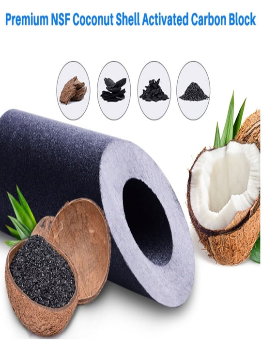 Compatible with 800 Series 10" Whole House Carbon Block Water Filters