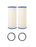 CFS Whole House Water Filter – 2 Pack – 5 Micron – 10" x 4.5" – Fits GE FXHSC, GXWH40L