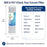 CFS – 2 Pack Carbon Block Water Filter Cartridges Compatible with Flow-Pur 8, WCBCS-975-RV Models – Reduces Bad Taste & Odor – Whole House Replacement Filter Cartridge – 5 Micron