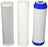 CFS – 3 Pack Replacement Water Filter Set CTO+GAC+Sediment – Remove Bad Taste & Odor – Whole House Replacement Water Filter Cartridge, 5 Micron