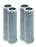 CFS – 4 Pack Carbon Block Water Filter Cartridges Compatible with CBC-10, GE FXWTC, WFPFC8002 & WFPFC9001,D-10A & D-10, WHCF-WHWC Models – Whole House Replacement Water Filter Cartridge,10", White