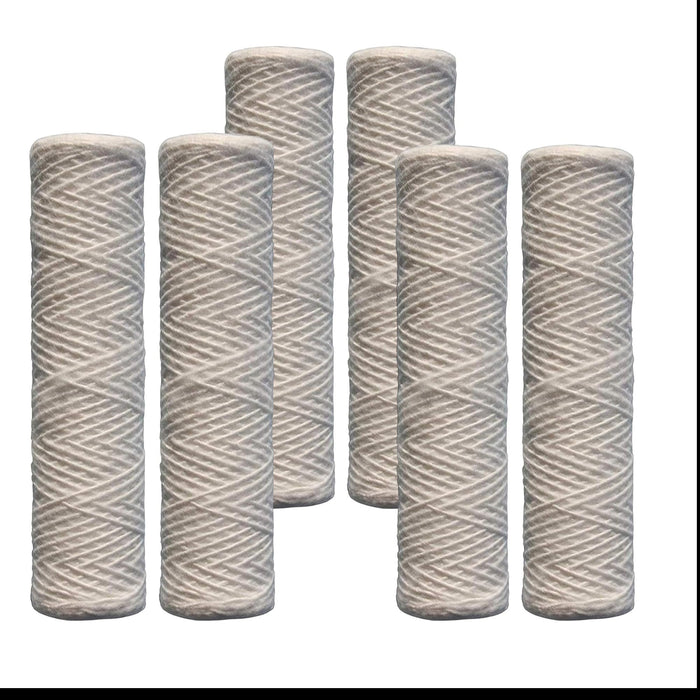 CFS String Wound Sediment Filter – 5 Micron – 10" x 2.5" – Fits GE FXWSC, Smart Pack