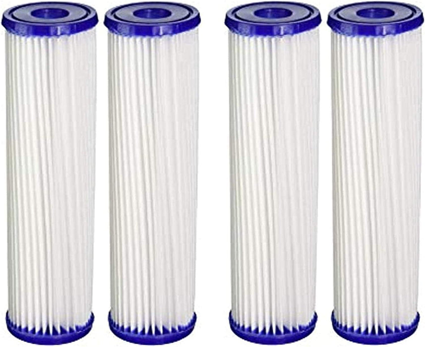 CFS – 4 Pack Water Filter Cartridges Compatible with EQ-PFC.35 Models – Remove Bad Taste & Odor – Whole House Replacement Water Filter System, White