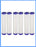 CFS Pleated Sediment Filter – 6 Pack – 20 Micron – Fits Pentek S1, S1A