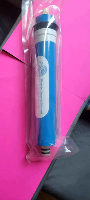 Reverse Osmosis Membrane 50 GPD Replacement Filter RO Membrane Universal Compatible Replacement RO Fits Residential Water Filter Purifier 1-Pack