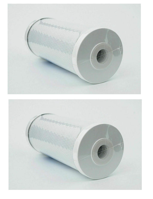 CFS Heavy Duty Carbon Water Filter Cartridges – 2 Pack – 5 Micron – 10" x 4.5" – Fits TO8