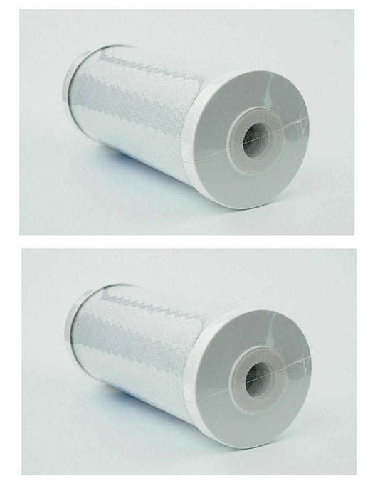 CFS Heavy Duty Carbon Water Filter Cartridges – 2 Pack – 5 Micron – 10" x 4.5" – Fits TO8