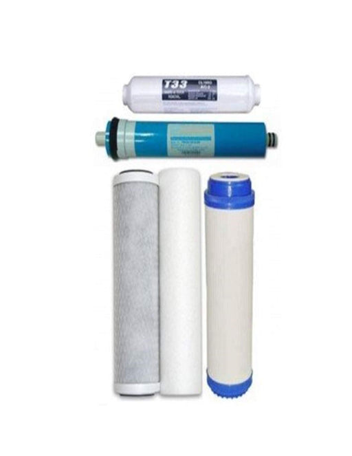 CFS RO Replacement Filter Set – 5 Pack – For 5-Stage 100 GPD Systems