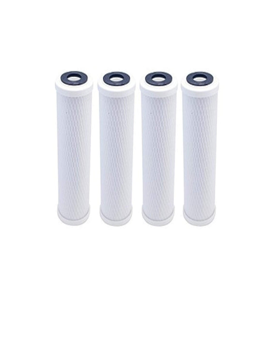 CFS 10" Water Filter Set – 5 Pack – Housing & Carbon Cartridges – Fits 10CLW12