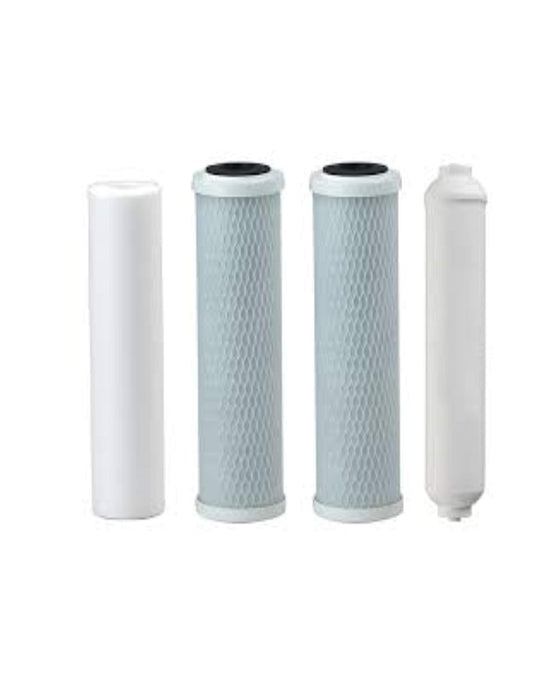 CFS – 4 Pack Reverse Osmosis Water System Filter Kit Cartridge Compatible with RO5-100 Models – Remove Bad Taste & Odor – Whole House Replacement Water Filter Cartridge, White