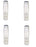 10" x 2.5" Clear Refillable Cartridge for DI Resin and Other Media Residential or Aquarium DI or RO/DIby CFS