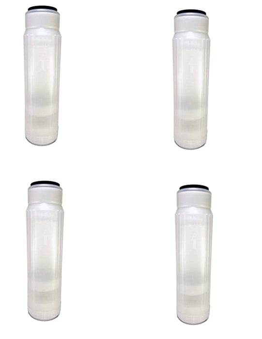 10" x 2.5" Clear Refillable Cartridge for DI Resin and Other Media Residential or Aquarium DI or RO/DIby CFS