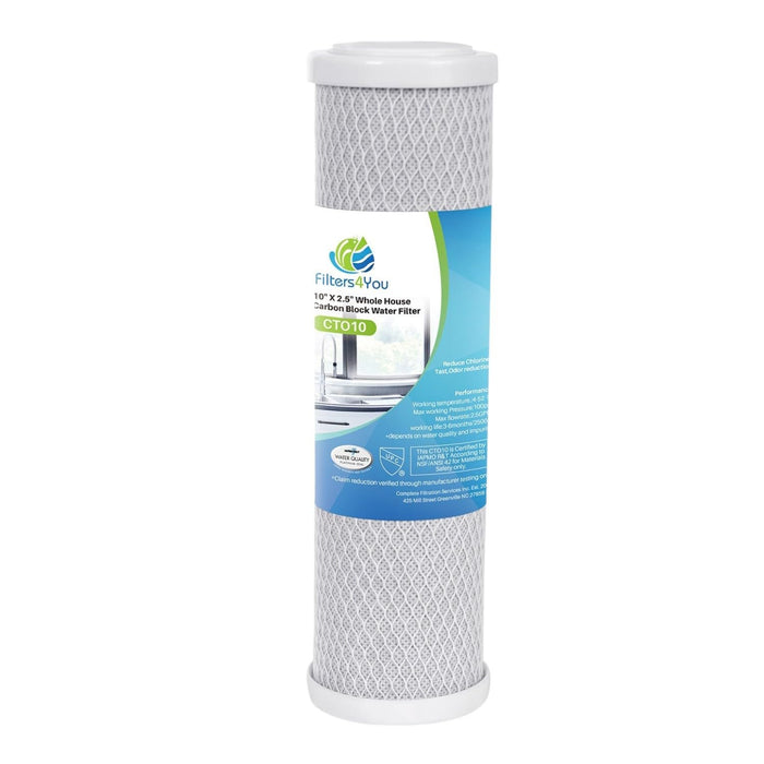 CFS Compatible with Watts (WCBCS975RV) Carbon Block Water Filter Cartridge