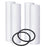 Filters4you Filter Service Kit for GE Housings – Cartridge Packs, O-Rings & Wrench – Fits FXUSC, GXWH04F