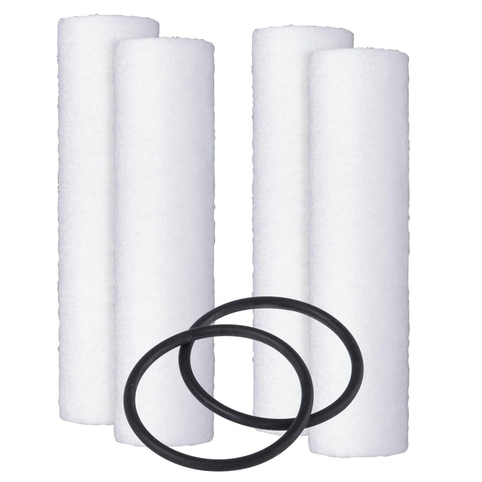 Filters4you Filter Service Kit for GE Housings – Cartridge Packs, O-Rings & Wrench – Fits FXUSC, GXWH04F