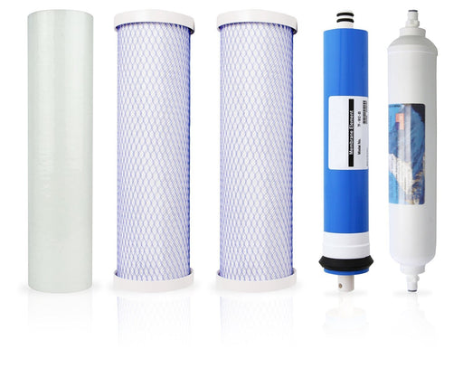 CFS Replacement Water Filter Cartridges – 5 Pack – 5 Micron – Fits APEX RF-5050