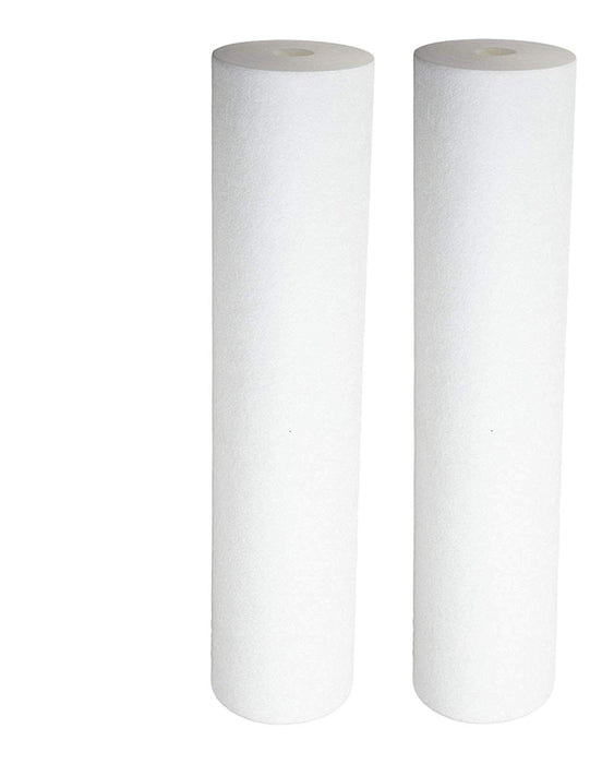 CFS – 2 Pack Dual Gradient Density Sediment Water Filter Cartridges Compatible with HMF2SDGB1, HMF2SDGC Models – Remove Bad Taste & Odor – Replacement Filter Cartridge – 25/1 Micron – 20" x 4.5"