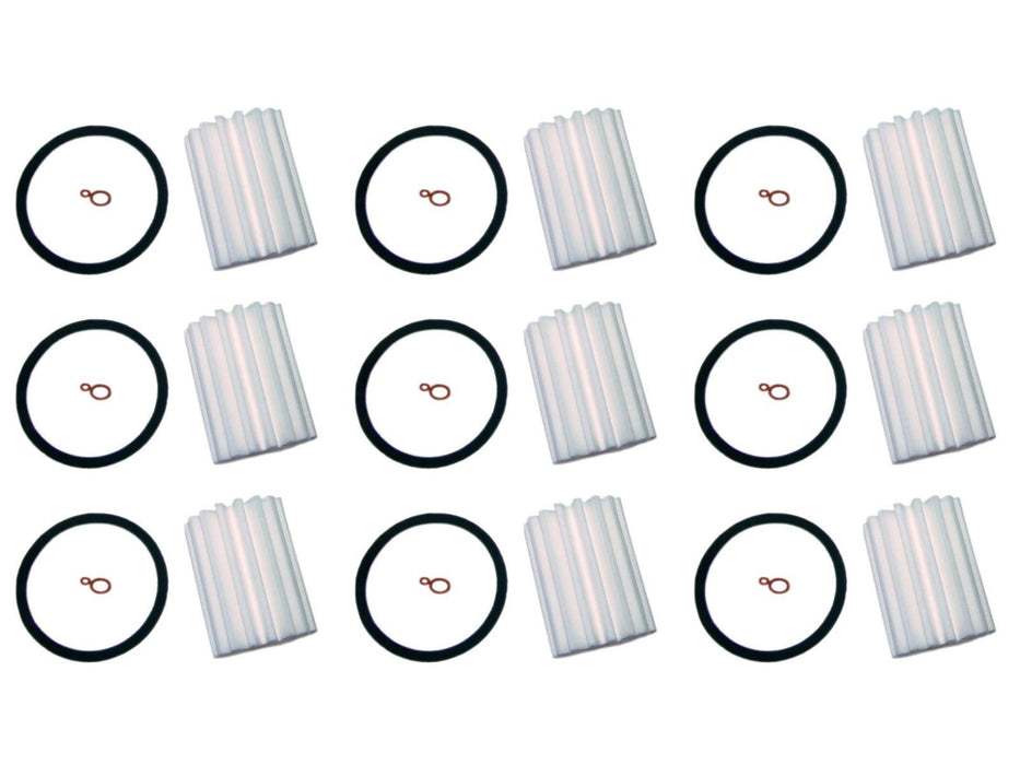 FB-4 Fuel Oil Filter Cartridges with Gaskets – 9 Pack – Fits Fulflo FB4, Westwood F80