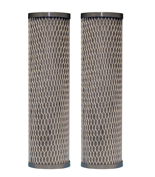 CFS Compatible with Pe ntek CFBC-10 255679-43 CFBC-10 Fibredyne Carbon Block Water Filters 2 PACK