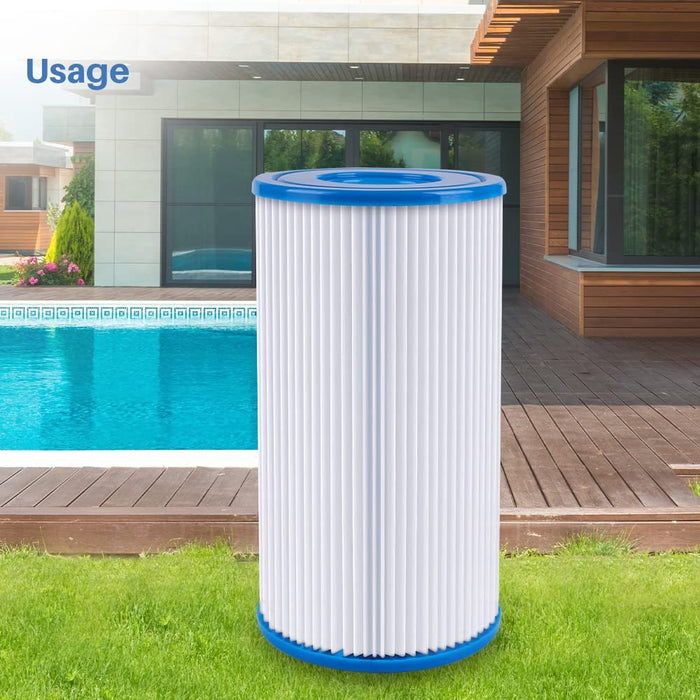 Filters4you - F4Y- PLF-INTA Pool Filter Compatible with 28603EG, 28637EG, 28635EG, 28671EG, 58603E, 58604E, 56635E, 56636E, 56638E & 58623 Filter Pumps or Krystal Clear Filter Cartridges