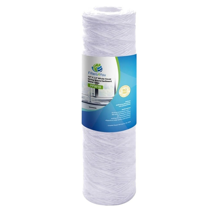 CFS – 1 Pack Sediment Water Filter Cartridge Compatible with 1SS-30 Models – Remove Bad Taste & Odor – Whole House Replacement Water Filter Cartridge, 5 Micron- White