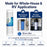 CFS Sediment Water Filter Cartridges – 5 Micron – 10" x 2.5" – Fits 4WH-STDGR-F02