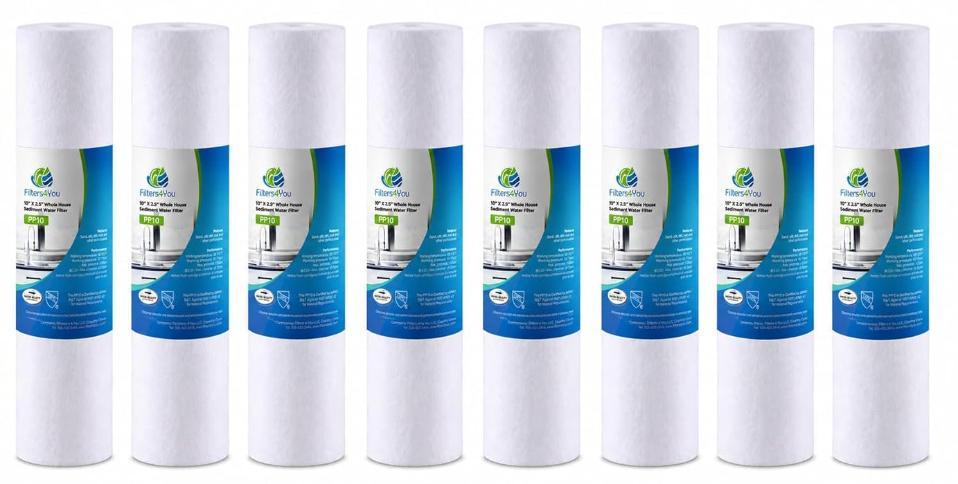 CFS Sediment Water Filters – 1 Micron – 10" x 2.5" – Fits Everpure EV953440, EC110