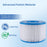 Filters4you- F4Y- PLF-INTS1 Pool Filter Cartridges, 1 pack