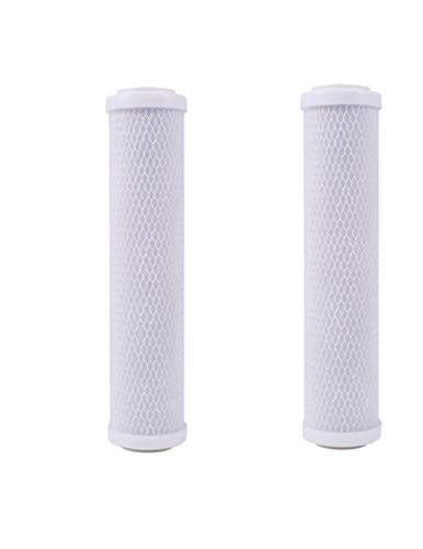 CFS – 2 Pack Carbon Block Water Filter Cartridges Compatible with OptiPure CTOS-10 Models – Removes Bad Taste – Whole House Replacement Filter Cartridge – 10" Replacement Cartridge – 0.5 Micron