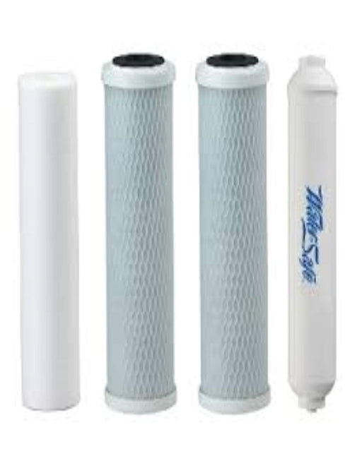 CFS – 4 Pack Water Filter Cartridges Compatible with Reverse Osmosis Systems – Remove Bad Taste & Odor – Stage1-3 & 5 Replacement Filter Set for Reverse Osmosis System,10"Inch, White