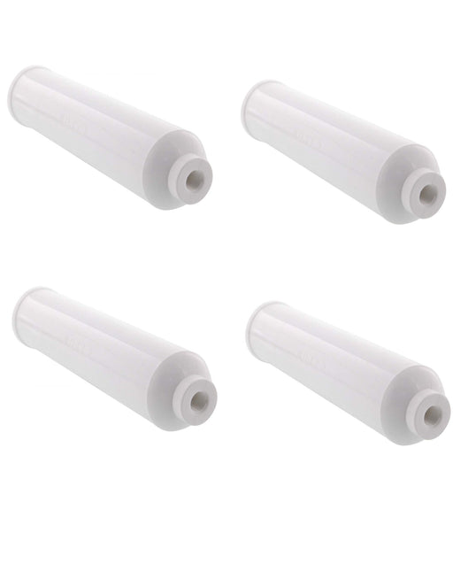 CFS GAC Inline Filter – 4 Pack – 10" x 2" – 1/4" T33 RO Post Filter